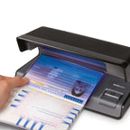Safescan 50 UV Falschgeld-Detektor, der Banknoten, Kreditkarten und Ausweise überprüft - UV Geldprüfer für neue Scheine - Falschgeld-Scheinprüfer mit UV-Licht - UV-Licht-Geldprüfer Maschine