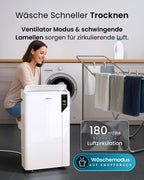 Pro Breeze 20L Smart Luftentfeuchter elektrisch - Luftentfeuchter mit Kompressor, Smart App Steuerung, Feuchtigkeitssensor, Luftfilter, Wäschemodus, Timer - Gegen Schimmel - Entfeuchter für bis 35m²