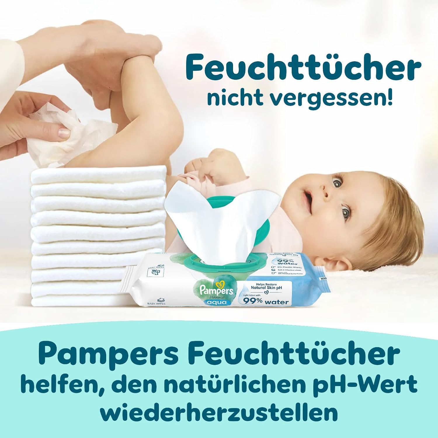 Pampers Baby Windeln Größe 7 (15+kg) Premium Protection, SPARPACKUNG mit doppelter Monatsbox, bester Komfort und Schutz für empfindliche Haut, 256 Stück