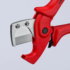 KNIPEX Rohrschneider für Kunststoff-Verbundrohre aus zähem, glasfaserverstärktem Kunststoff 185 mm, 90 25 185
