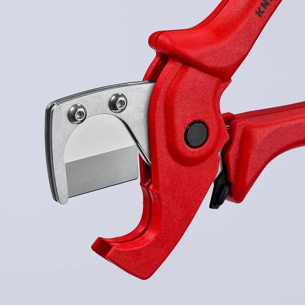 KNIPEX Rohrschneider für Kunststoff-Verbundrohre aus zähem, glasfaserverstärktem Kunststoff 185 mm, 90 25 185