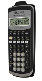 Texas Instruments BA II Plus Taschenrechner (Hosentasche, finanziell, Schwarz, Knöpfe, Akku)