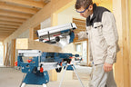 Bosch Professional Kappsäge / Kombinationssäge GTM 12 JL (Sägeblatt-Ø: 305mm , inkl. 1x Kreissägeblatt, Schiebestock)
