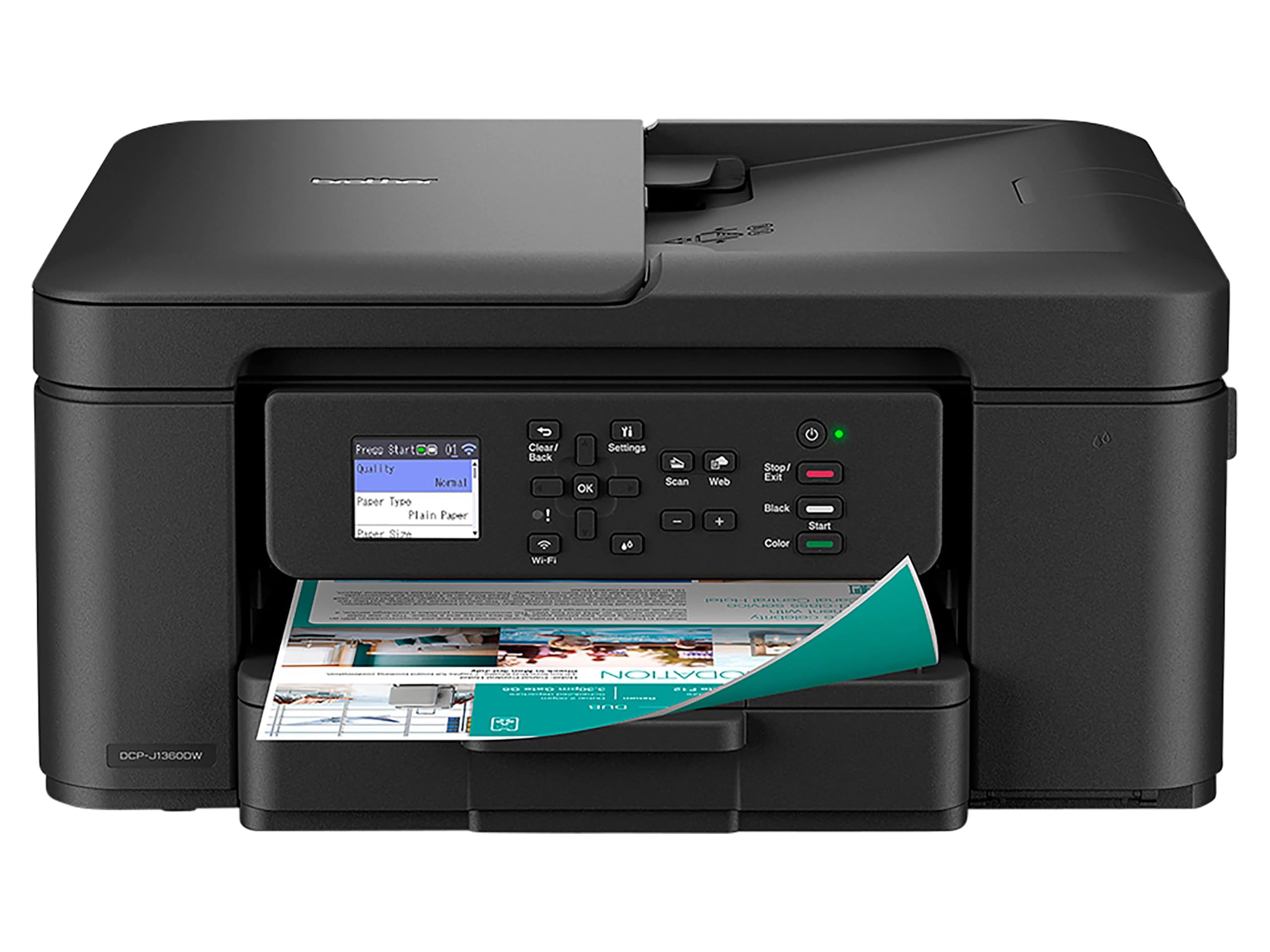 Brother DCP-J1360DW 3-in-1 Tinten-Multifunktionsgerät mit WLAN