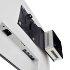 StarTech.com VESA Halterung für Mini Pc/NUC/Thin Clients oder Docking Stationen, Adapterplatte, VESA 75x75/100x100 Kompatibel