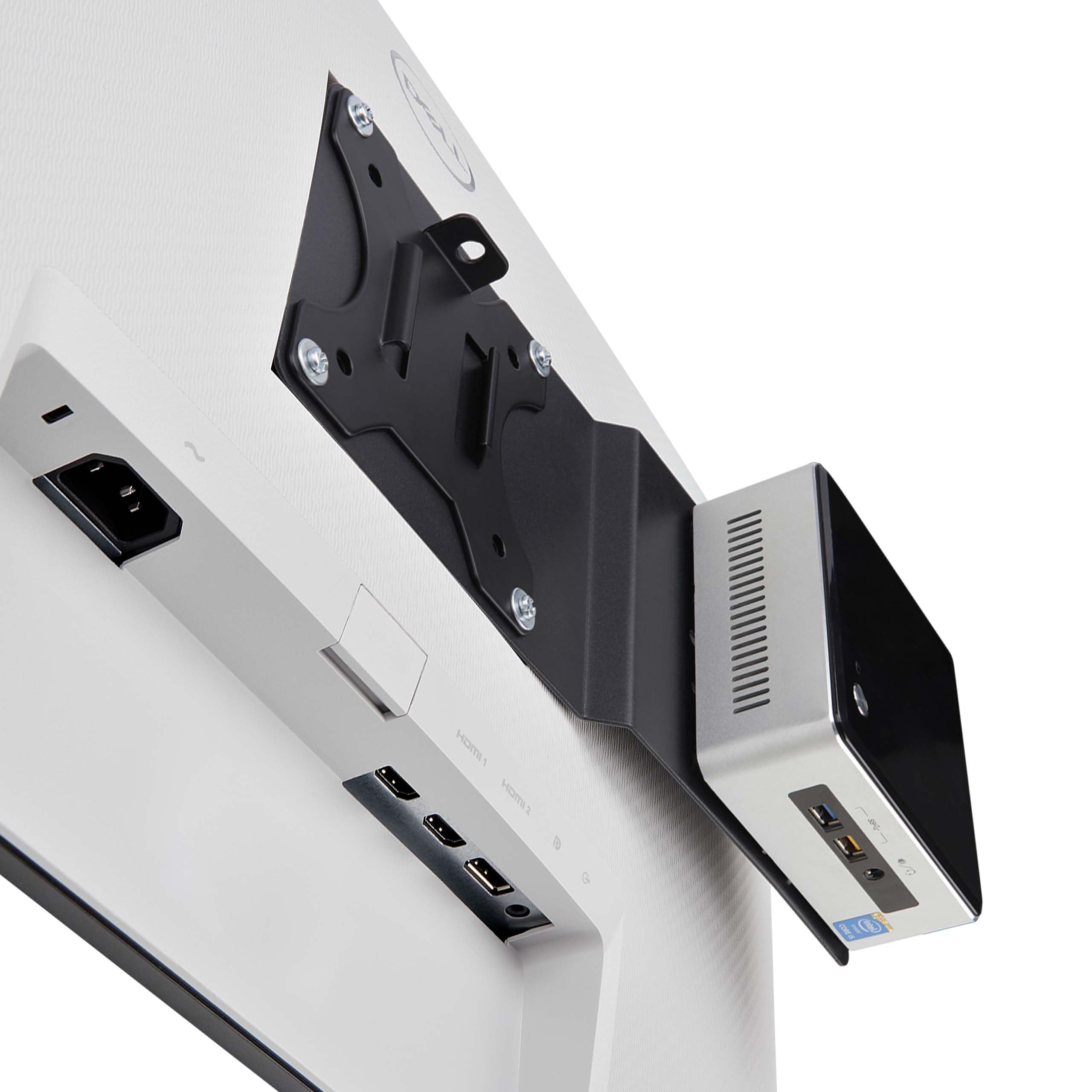 StarTech.com VESA Halterung für Mini Pc/NUC/Thin Clients oder Docking Stationen, Adapterplatte, VESA 75x75/100x100 Kompatibel