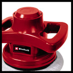 Einhell Auto Poliermaschine CC-PO 90, 90 W, Polierteller 240 mm, 3700 min-1, 1 Textil- und 1 Synthetik - Polierhaube, 1 Stück, 2093173