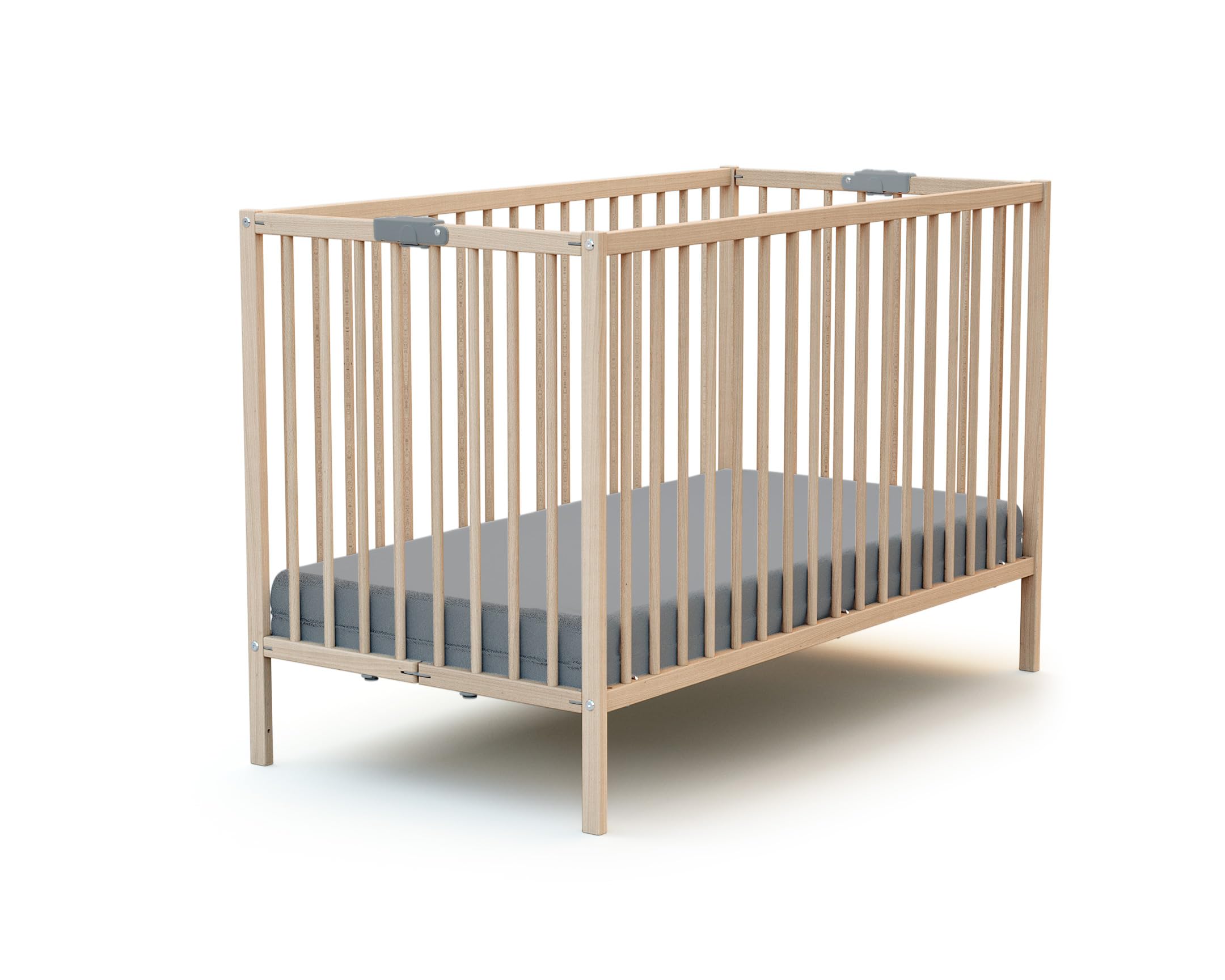 Webaby - Kinderbett, zusammenklappbar, 60 x 120 cm