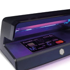 Safescan 50 UV Falschgeld-Detektor, der Banknoten, Kreditkarten und Ausweise überprüft - UV Geldprüfer für neue Scheine - Falschgeld-Scheinprüfer mit UV-Licht - UV-Licht-Geldprüfer Maschine