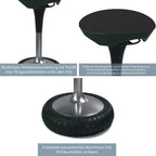 Topstar Bürohocker Sitness 20 schwarz