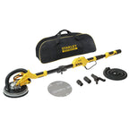 STANLEY FATMAX 750W Trockenbauschleifer (225mm) mit Aufbewahrungstasche und 120G Netz-Schleifscheibe, SFMEE500S-QS