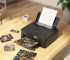 Canon PIXMA TS705a reiner Tintenstrahldrucker (ohne Scan- & Kopierfunktion, WLAN, Duplex, 5 separate Tinten, AirPrint, A4, Schwarz)