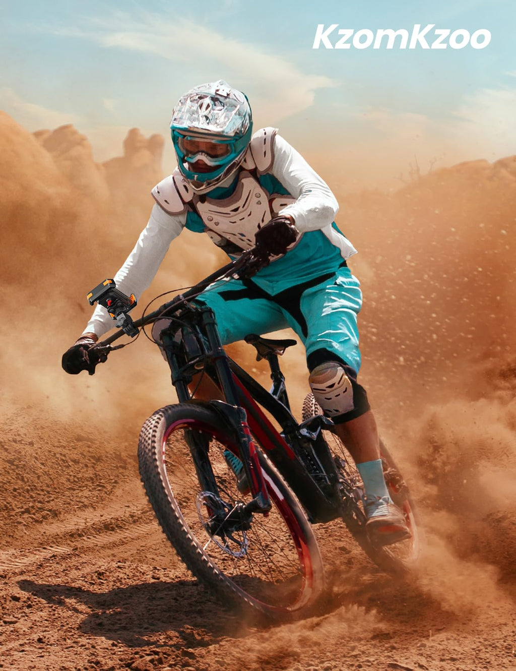 2025 Upgraded Handyhalterung Fahrrad Lenker, Universal Handyhalterung Motorrad [Doppelt Vibrationsgedämpft ] -360°drehbar Handyhalter für iPhone 17 16 15 Pro/Samsung S24 Ultra(4,7-7,2''Smartphone )