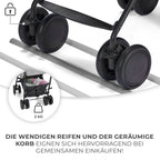 Kinderkraft Kinderwagen SIESTA, Leichte Reise Buggy, Verstellbare Rückenlehne, Liegeposition, Kleine Maße nach Zusammenklappen, Vergrößerbares Verdeck, Für ältere Kinder, bis 22 kg, Grau
