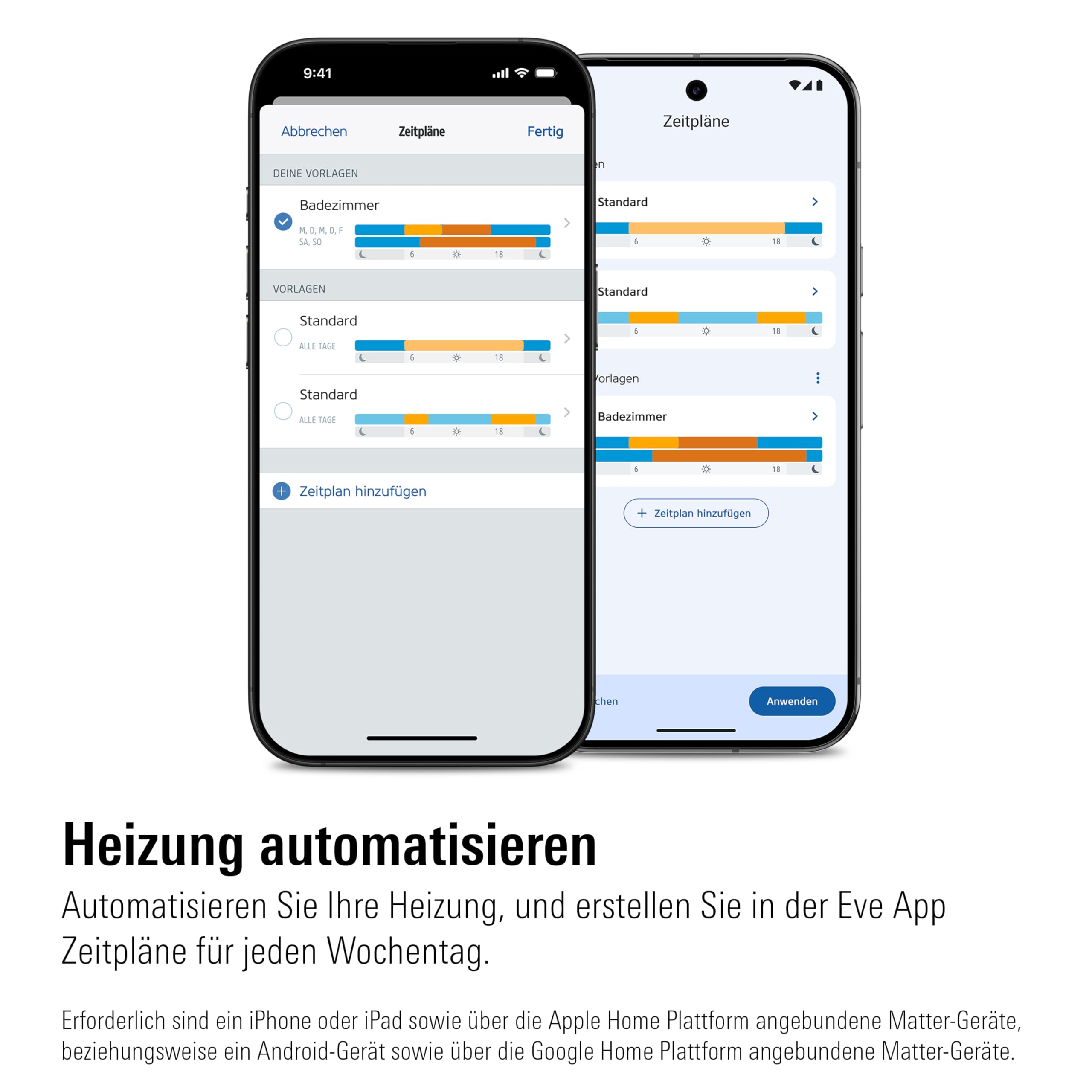 Eve Thermo (Matter) 4er Pack: Smartes Heizkörperthermostat, LED-Display mit Touch-Bedienfeld, Heizkosten sparen, Apple Home, Amazon Alexa, Samsung SmartThings, Google Home, Ben. Thread Border Router