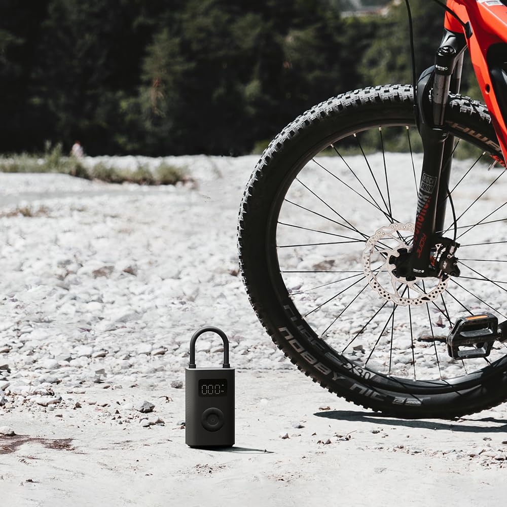 Xiaomi Portable Electric Air Compressor 2-150 PSI (10.3 bar), 6 Preset Modes, Auto-Stop, 10-Tire Capacity, LED, USB-C Rechargeable