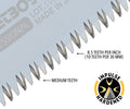 Silky Ersatzblatt für Silky Klappsäge Pocketboy 170mm schwarz/mittel