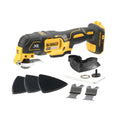 DEWALT 18 Volt ozillierendes Akku-Multi-Tool DCS355N-XJ (bürstenloser Motor, LED-Lampe, großer Auslöseschalter, 30-tlg. Zubehör-Set für Schleif- und Sägeanwendungen, Lieferung ohne Akku und Ladegerät)