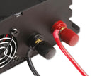 Technaxx Wechselrichter 24V auf 230V - LKW Inverter mit 2X Schuko-Stecker und 2X USB-Port - Power 600W / 1200W (Spitze) - Spannungswandler TE19 24V