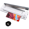 Olympia A 350 Combo 3-in-1 Laminiergerät | Heiß- und Kaltlaminieren | Kombi Laminier- und Schneidegerät | Keine Blasenbildung | Laminiergerät A4 | Laminator | Modernes und kompaktes Design