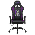 SUBSONIC Joker - Gaming Stuhl oder Bürostuhl, Gamer Sessel für Erwachsene, Bequeme Sitzfläche, integrierte Kopfstütze, Armlehnen und Höhe verstellbar, ergonomische Rückenlehne - Schwarz.