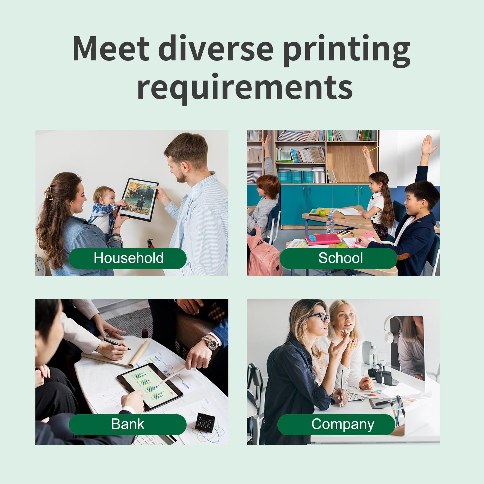 swiss toner 301XL 301 XL Patronen Kompatibel für HP 301 Druckerpatronen Multipack Schwarz und Farbe für HP Envy 4500 5530 Deskjet 3050 2540 2050 Officejet 2620 4630 (2-Pack)