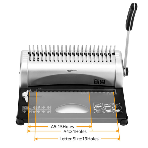 Amazon Basics Bindegerät, Grau