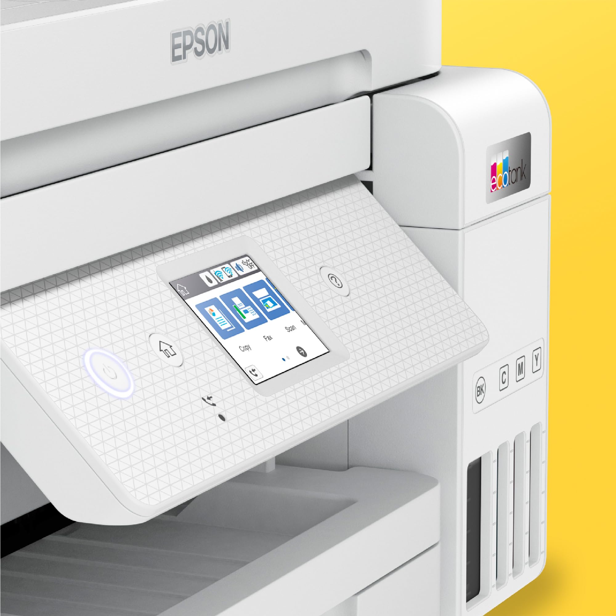 Epson EcoTank ET-4856 A4-Multifunktions-Wi-Fi-Tintentankdrucker, mit einem im Lieferumfang enthaltenen Vorrat an Tinten bis zu 3 Jahren