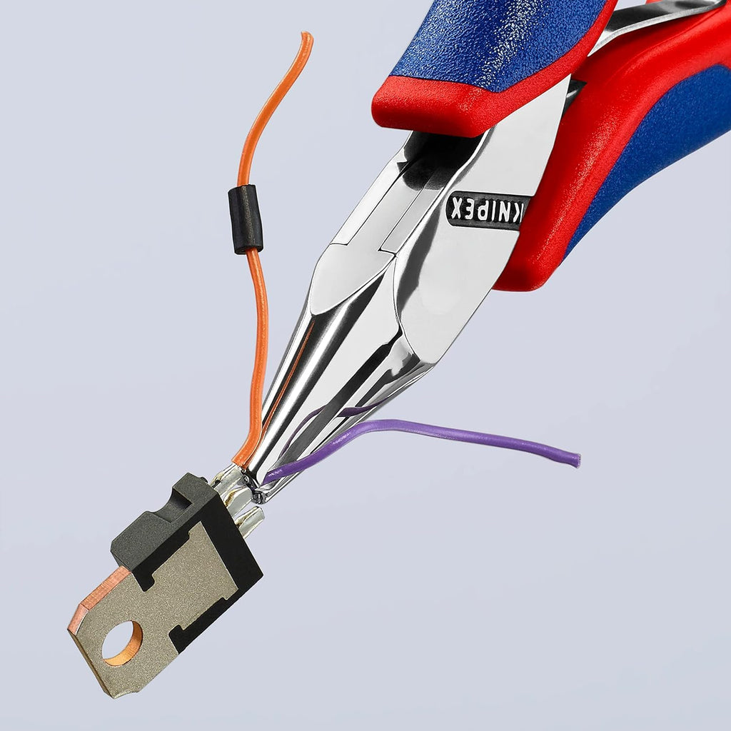 KNIPEX Elektronik-Vornschneider mit Mehrkomponenten-Hüllen 115 mm, 64 22 115
