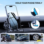 Miracase Handyhalterung Auto Handyhalter fürs Auto Lüftung Universale KFZ Smartphone Halter für iPhone 15 Pro Max/ 14/13/ 12/11/ SE/XS/XR/X/ 8/7/ Samsung/Huawei/Xiaomi usw