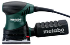 metabo Sander FSR 200 Intec - 200 W, 114 x 102 mm Schleifplatte, Schwingzahl 26000/min - Staubauffangkassette, Softgrip, langlebig und handlich - Ideal für präzises Schleifen - Inkl. Kunststoffkoffer