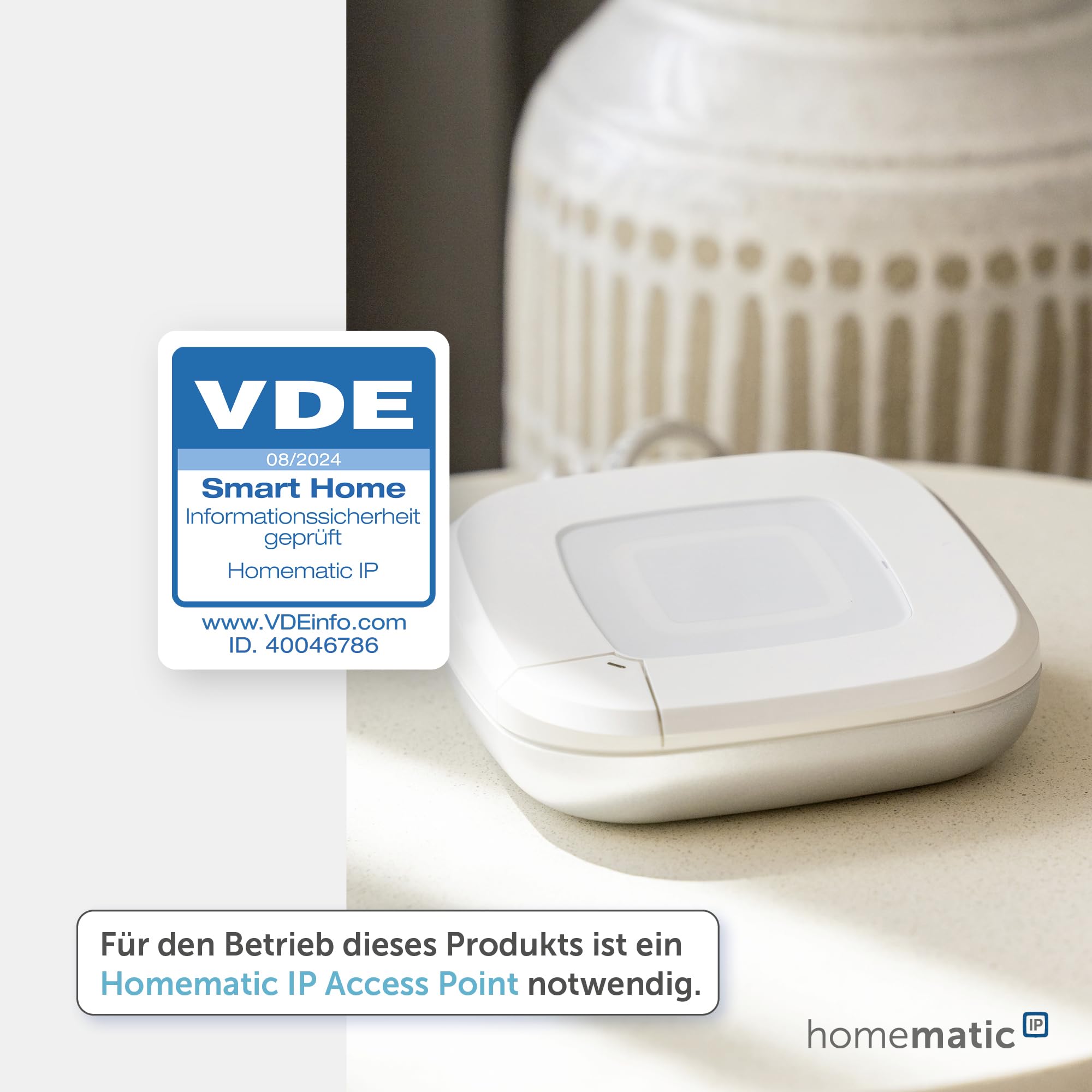 Homematic IP Heizkörperthermostat, Packung mit 3, Smart Home, digitaler Thermostat Heizung, Heizungsthermostat, Steuerung per App, Alexa & Google Home, einfache Installation, Energie sparen, 140280A0