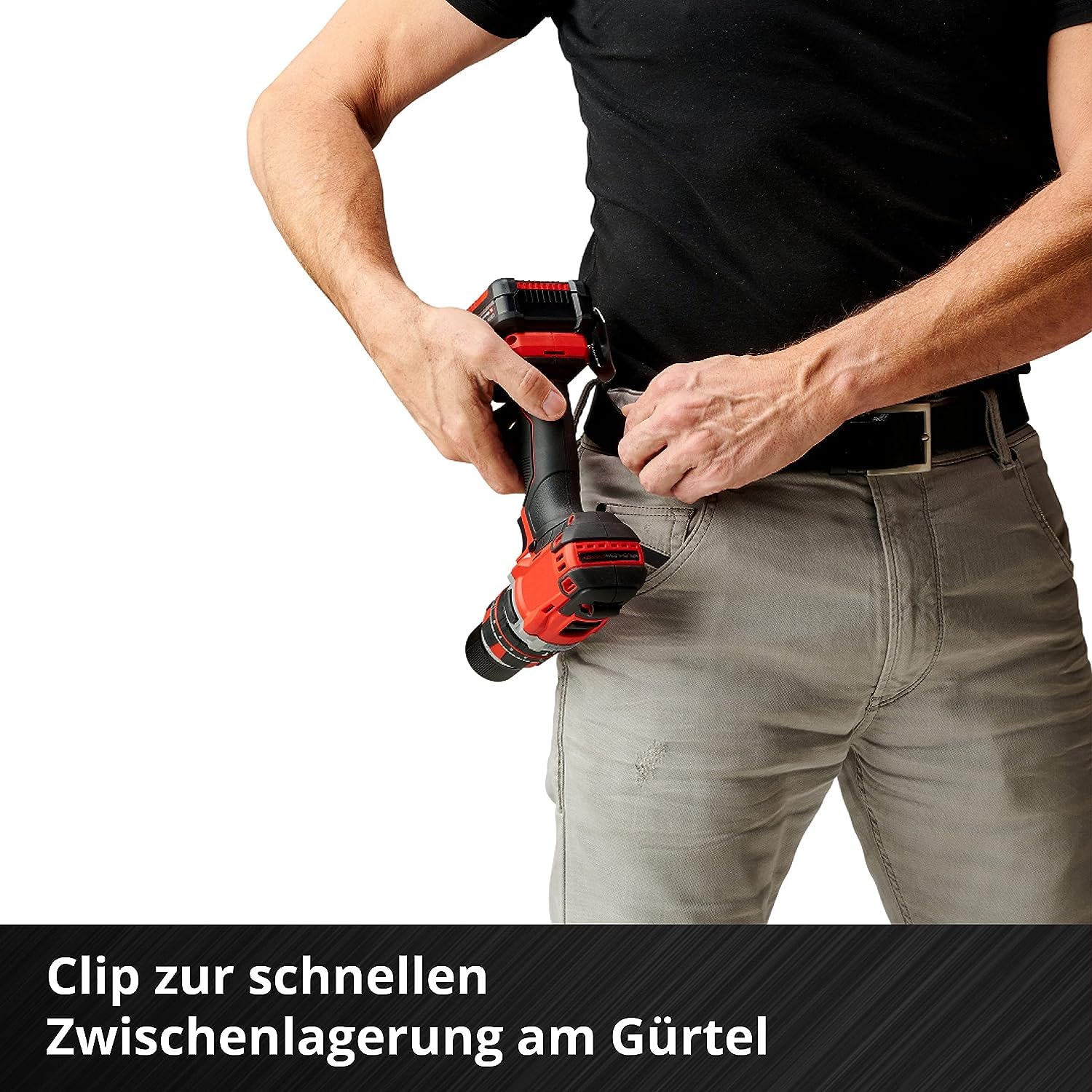 Einhell Professional Akku-Schlagbohrschrauber TP-CD 18/50 Li-i BL Kit Power X-Change (18 V, Brushless, 50 Nm, Schlagbohrfunktion, inkl. 2x 2,0 Ah Akkus + Ladegerät)