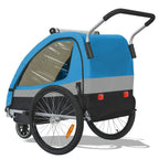Tiggo Kinderanhänger Jogger 2 in 1 Kinderfahrradanhänger Fahrradanhänger Anhänger 50402