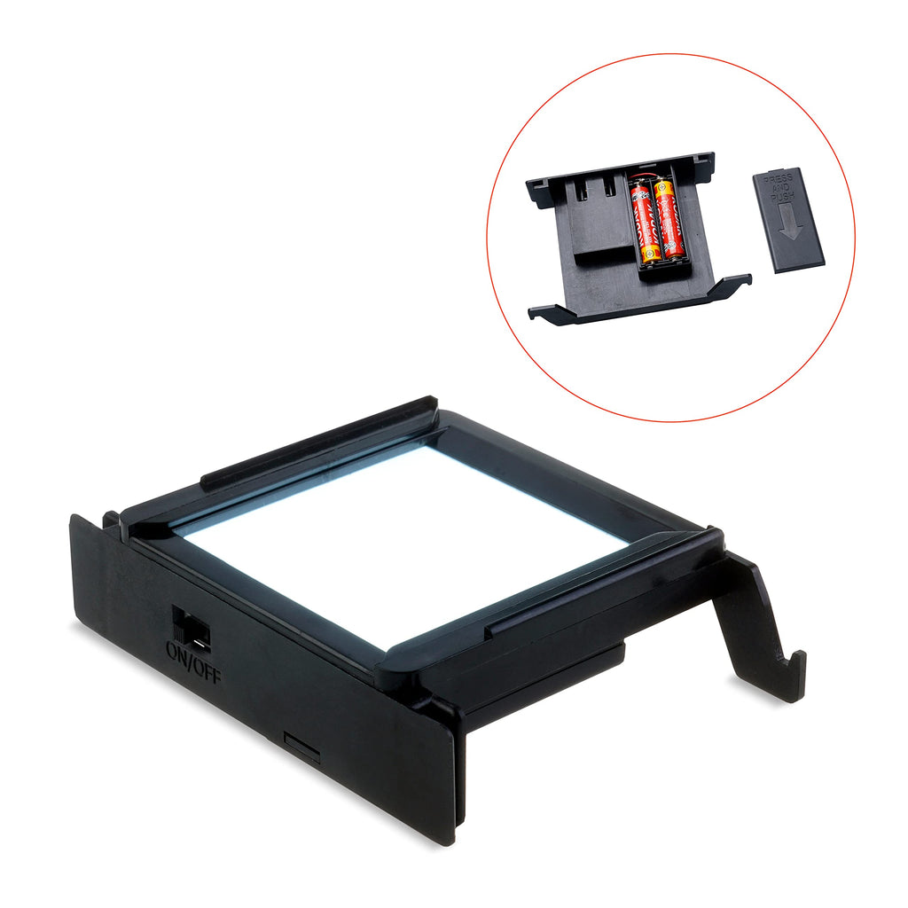 PictoScanner 6x6 - Ist EIN Scanner für 6x6 Filme. Scannen und speichern Sie Ihre 6x6 Negative oder Dias mit Ihrem Smartphone. Der Scanner ist aus, umweltfreundlicher Pappe hergestellt.