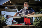 Einhell Professional Tischkreissäge mit Schiebetisch TP-CC 10 T (2000 W, 85 mm Schnitthöhe, Ø 254 mm Sägeblatt, Schiebeschlitten, Tischverbreiterung, Winkelanschlag)