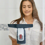 Bosch Akku Fenstersauger GlassVAC (für Fenster, Spiegel und Dusche, Laufzeit: ca. 35 Fenster, im Karton)