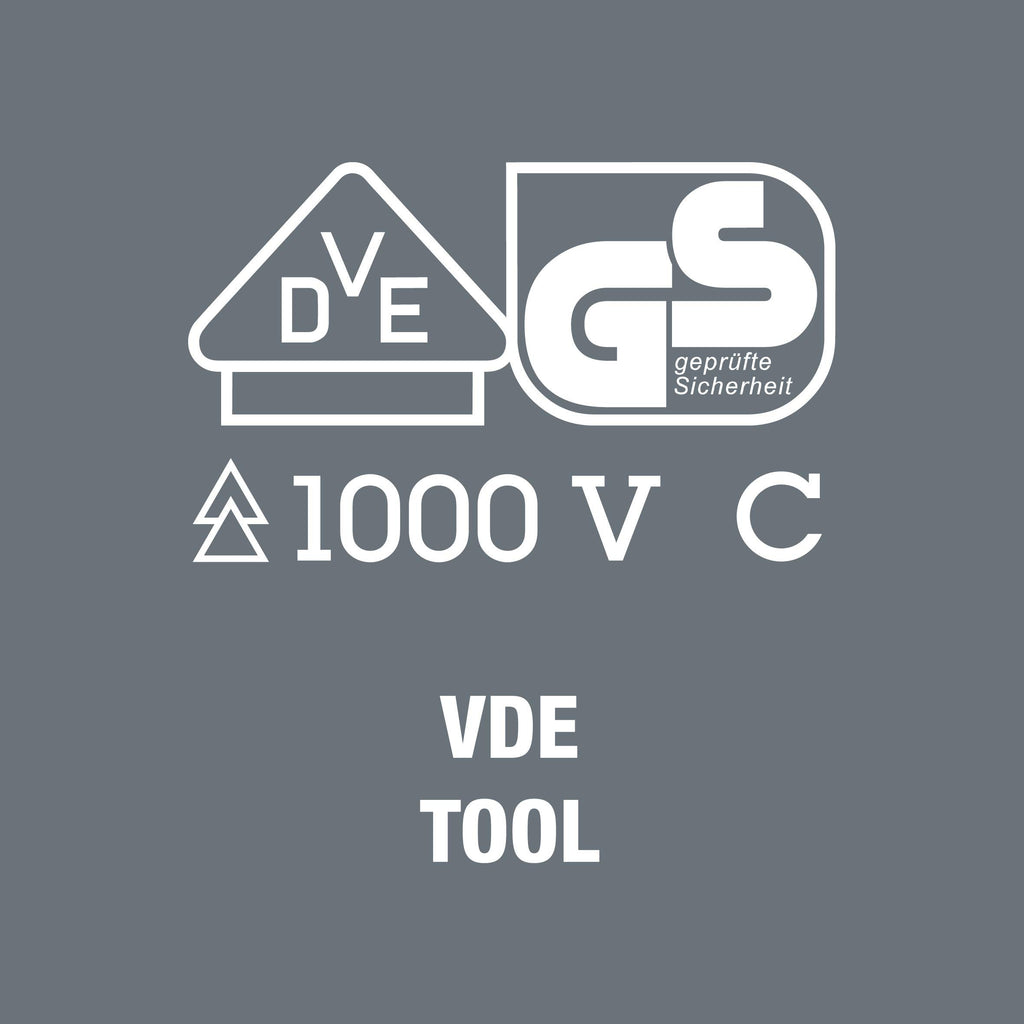 Wera '05051575001 1060 i/1062 i/6 Schraubendrehersatz Kraftform VDE, 6-teilig, Gelb/Rot