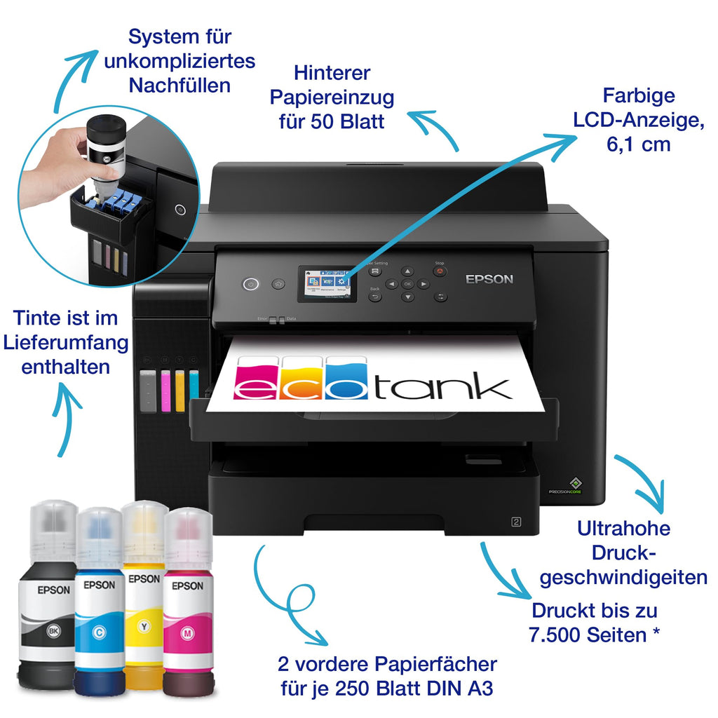 Epson EcoTank ET-16150 DIN-A3+-WLAN-Tintentankdrucker