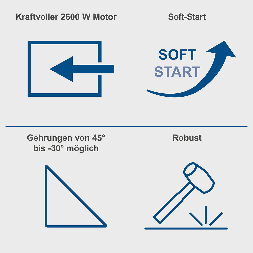 Scheppach Trennschneider MT150 Metallsäge Metall Kappsäge mit Softstart Gehrungssäge | Schnitthöhe max. 115mm | 2600W Leistung | 4200 min-1 | Trennscheibe Ø 355 x 25,4 mm | Neigungswinkel 0-45°