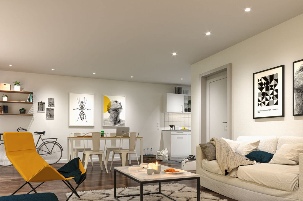 Paulmann 92466 LED Einbauleuchte Base Smart Home Zigbee Basisset schwenkbar rund 230V 3x4,9W 3x420lm dimmbar 90mm Weiß Metall RGBW+
