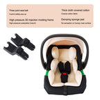 BEBBY 3-in-1 Kinderwagen KombiKinderwagen-Set 2-in-1 Buggy faltbar Luxus Hochlandschaft Neugeborenes Tragbarer Zusammenklappbarer Kinderwagen Travel System (D2-Black., H2-D)