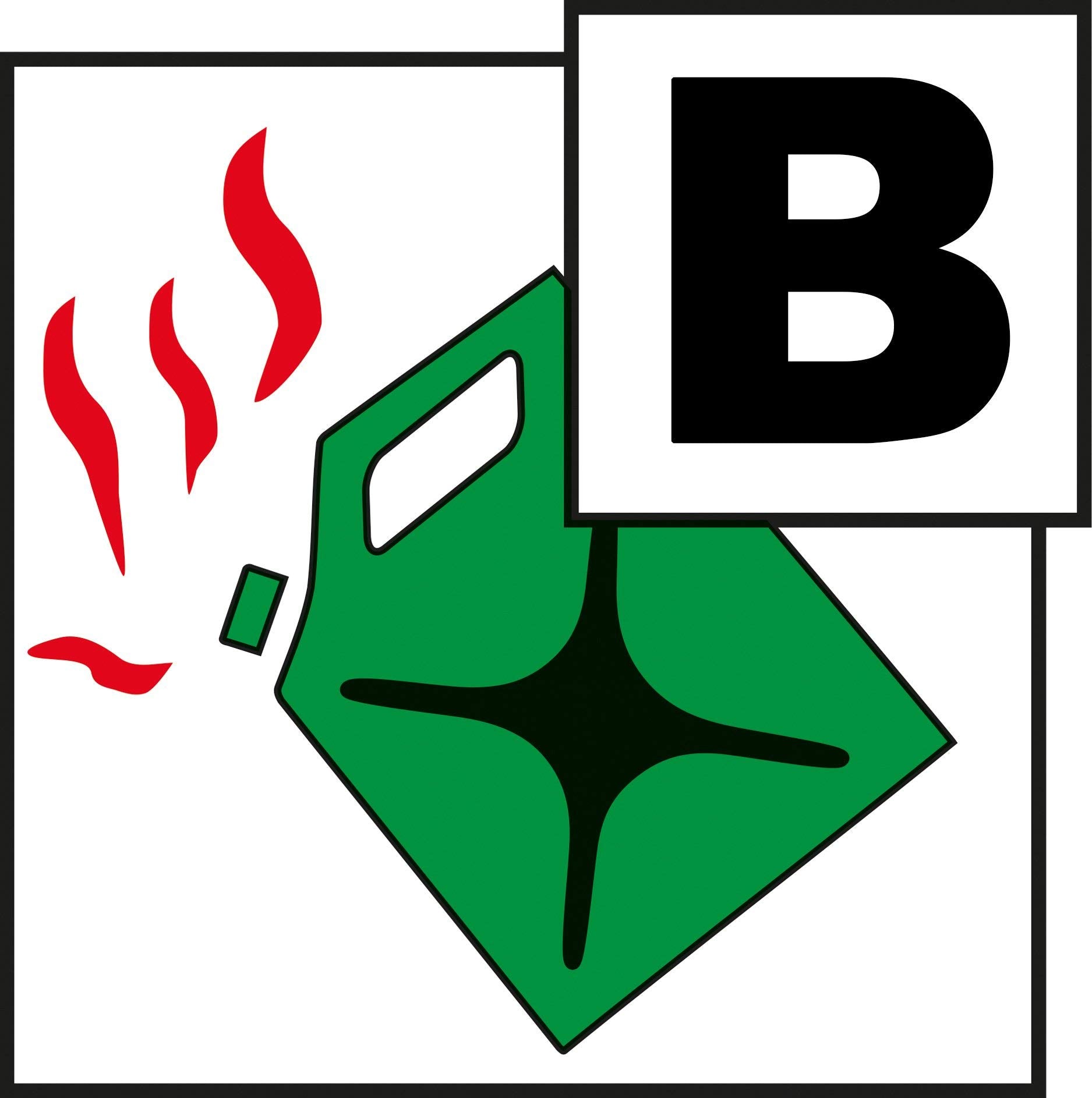 F-Exx 8.0 C - Auto-Schaum-Feuerlöscher ohne Treibgas mit Frostschutz von -20° bis +70° C Made in Germany