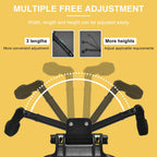 Buggy Board für alle Kinderwagen, Vihir Kiddy Board mit Sitz, Trittbrett Mitfahrbrett Universal passend für 2-6 Jahre alte Kinder, mit einer maximalen Belastung von 55 Pfund (schwarz)