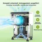 COLAZE Luftentfeuchter 12L/24h, Luftentfeuchter Elektrisch für Raumgrößen 120m³(30m²), Entfeuchter Leise, Raumentfeuchter mit Kompressor, Ideal für für Wohnung, Bad & Keller
