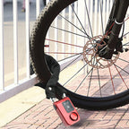 ASHATA Smart Bluetooth Fahrradschloss,Fahrradalarm App-gesteuertes Kabelschloss Sicheres Alarmschloss,Wasserdichtes Anti Diebstahl 110dB Alarm Schloss Lock für IOS/Android Smartphone