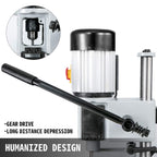 VEVOR Tischstemmmaschine, 750 W, 2800 U/min, Langlochbohrmaschine, Hohlstemmmaschine mit Meißel-Bit-Sets, Stemmmaschine für Holzarbeiten, zum Bohren runder oder quadratischer Löcher in Holz