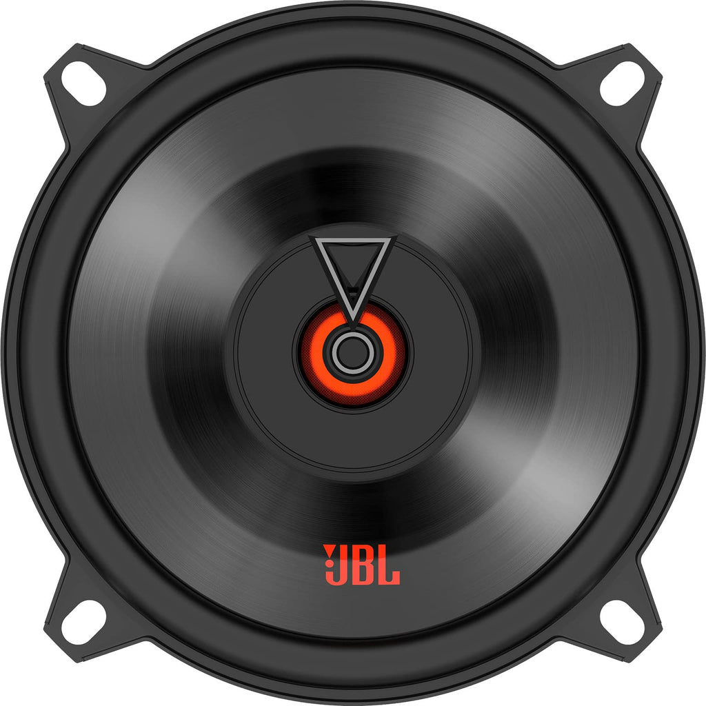 JBL Club 522F 2-Wege Auto Lautsprecher Set von Harman Kardon - 135 Watt Pro KFZ Autolautsprecher Boxen 13 cm, Black