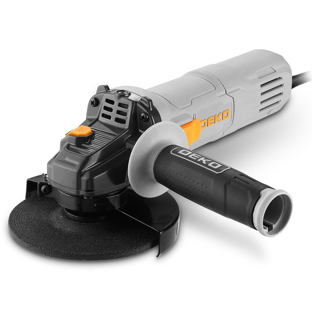 Winkelschleifer 125 mit Drehzahlregelung: DEKOPRO 125mm 800W Corded Electric Trennschleifer für Schneiden,Polieren und Schleifen