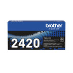 Brother BA77949 TN-2420 Tonerkartusche (für Brother HL-L2310D, HL-L2350DW, HL-L2370DN, HL-L2375DW, DCP-L2510D, DCP-L2530DW, DCP-L2550DN, MFC-L2710DN, MFC-L2710DW, MFC-L2730DW, MFC-L2750DW) schwarz, XL